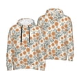 thumbnail image 6 of Bingfone Sunflowers 5 Men's Drawstring Hoodie Long Sleeve Pocket Sweatshirts-Small, 6 of 6