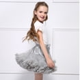 thumbnail image 2 of TOOYOU Girls Dresses Baby Soft Fluffy Tutu Skirt Toddler Mesh Tutu Bowknot Princess Skirt Sweet Girl Adorable Sundress ,Size 0-2 Years , Gray, 2 of 5