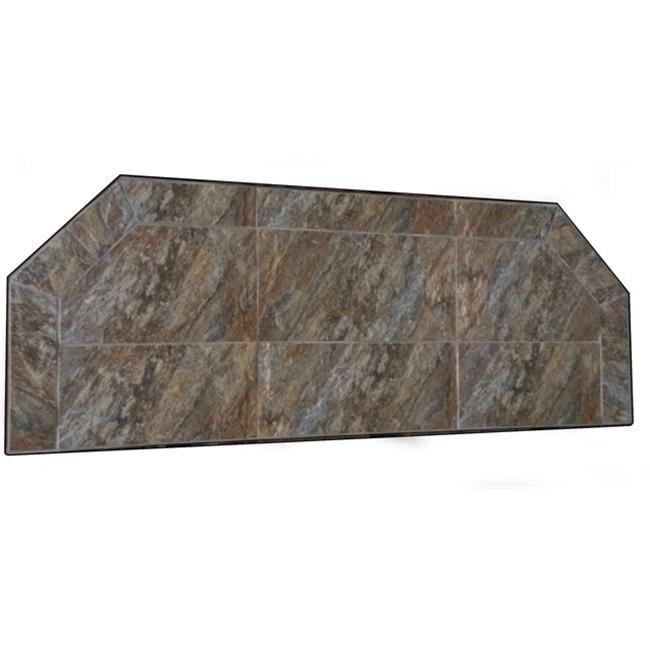 Kalvin International SP93617 12 x 48 Inch Hearth Extension Powder