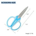 thumbnail image 6 of YJSStriving 7.5" Scissors All Purpose Office Scissors, Sharp Blade Shears, Comfort Grip Scissors for Office Home General Use, 6 of 6