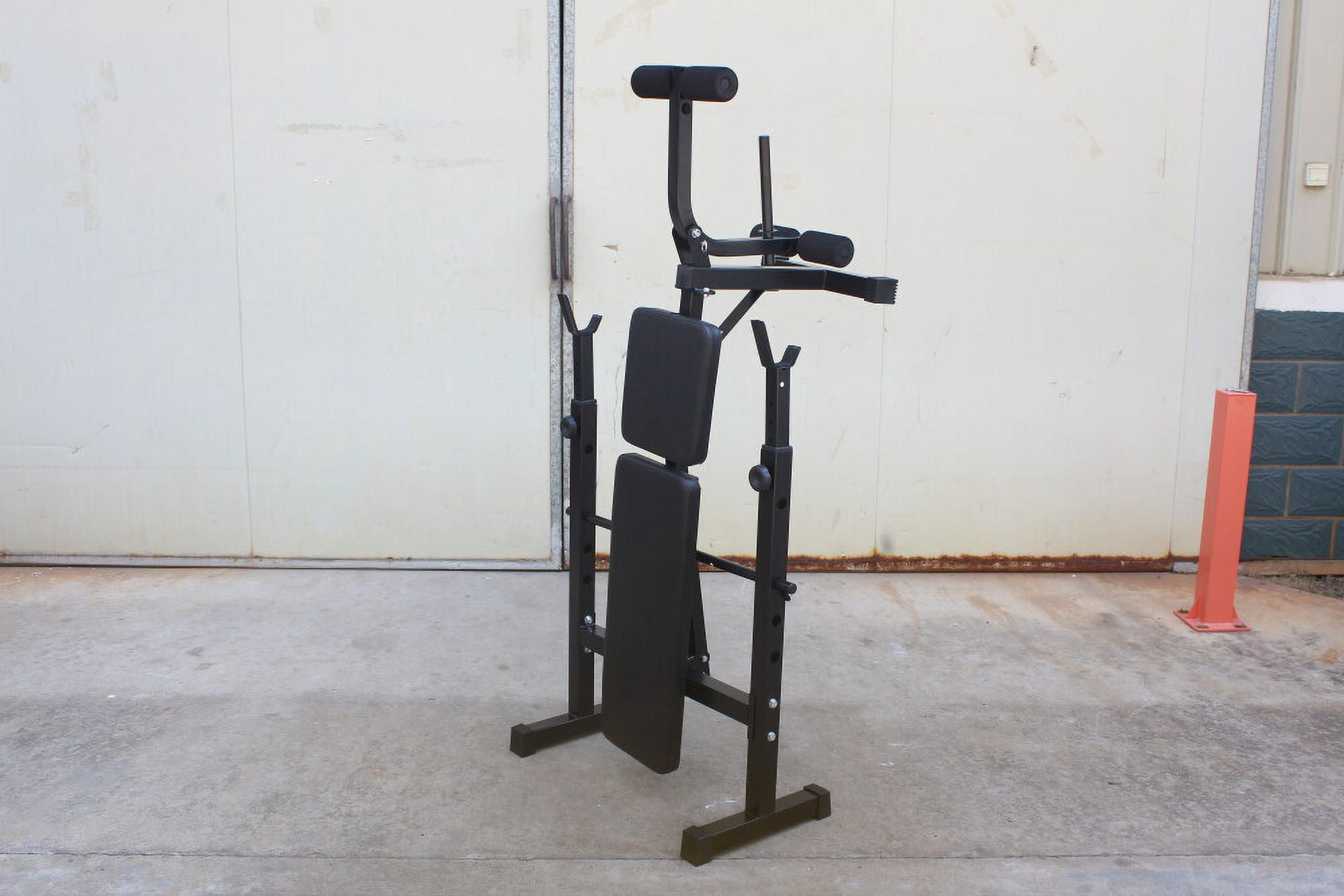 Olympic Weight Bench,Bench Press Set with Squat Rack and Bench for Home Gym Full-Body Workout