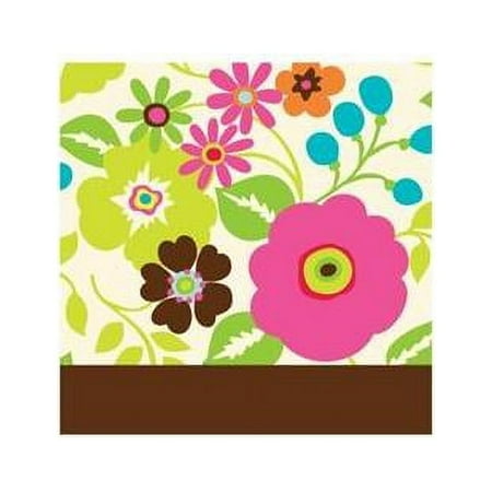 Floral 'Rachel's Garden' Lunch Napkins (16ct)