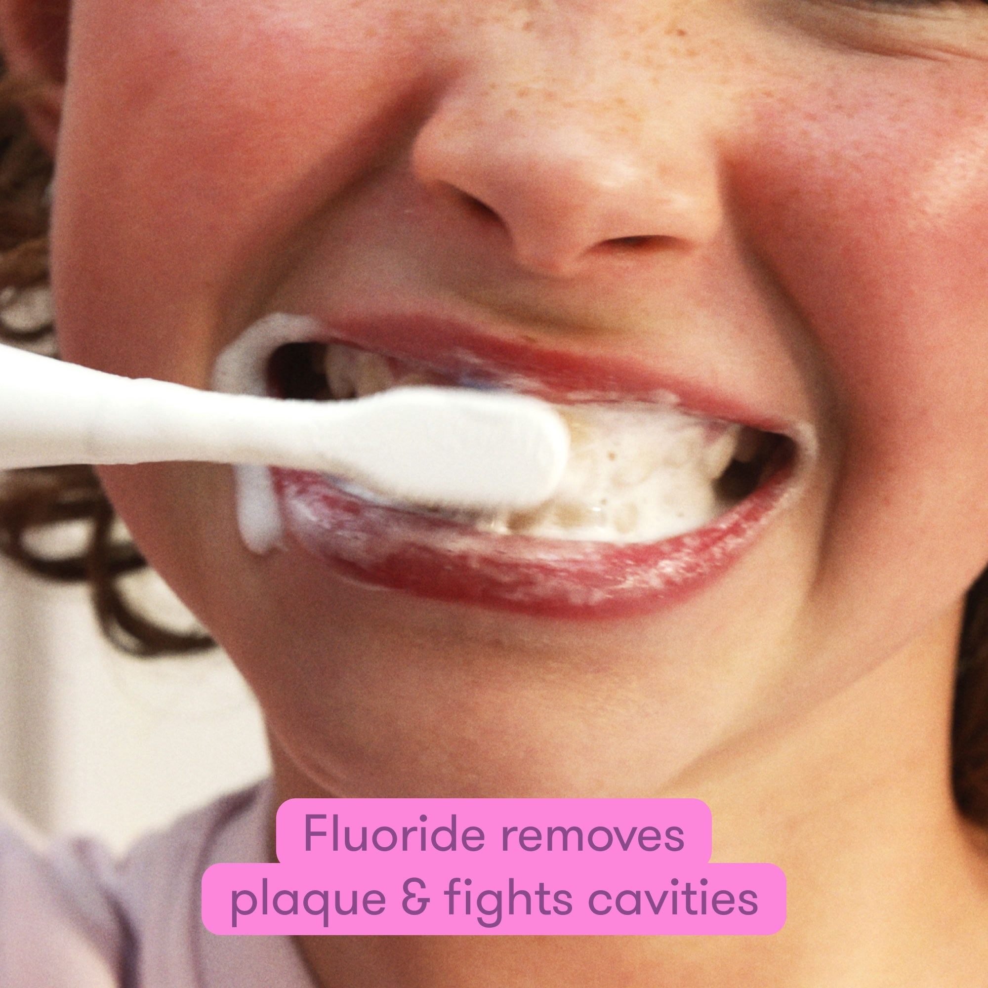Frida for Kids Fluoride Toothpaste for Kids, Cavity Protection, Bubble Mint, 4 ounce