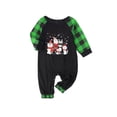 thumbnail image 2 of Penkiiy Christmas Pajamas for Family 2024 Matching Sets Lounge Sets for Women Couples Loungewear Sets Christmas Pjs 3 Months Multicolor, 2 of 3
