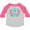 Heather and Hot Pink, variant on Inktastic My Opa Loves Me with Flowers and Hearts Boys or Girls Toddler T-Shirt