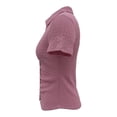 thumbnail image 2 of Blusa George para Mujer Tipo Polo, Manga Corta, Pliegues y Botones en Pecho Rosa Talla CH, 2 of 4