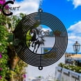 thumbnail image 4 of C-CRAFT Custom Horse Metal Wind Spinner 14 inches for Horse Lovers Outdoor Garden Decor, 4 of 4