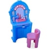 Little Tikes Ice Princess Magic Mirror - Roleplay Vanity with LightsSounds & Pretend Beauty Accessories, Multicolor