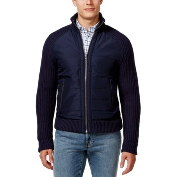 Tommy Hilfiger Tommy Hilfiger NEW Blue Navy Mens Size XL Full Zip