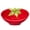 Tomato, variant on BIA Vegetable Dip Dish, Eggplant Shaped Lead-Free Ceramic Sauce Bowl (6.25" x 4") - Decorative Serveware for Dips, Condiments & Appetizers - Kitchen Dining Accessory for Serving & Entertaining