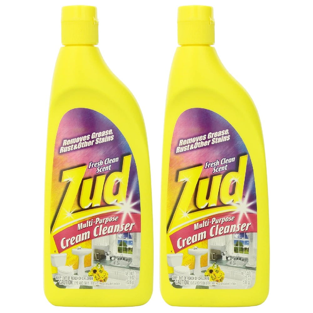 Zud Multi Purpose Cream Cleanser Fresh Clean Scent 19 oz, 2 Pack