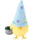 thumbnail image 1 of KAKOWELY Pollo de peluche, juguete de peluche, decoración para fiestas de Pascua y mesas de primavera, pollito amarillo pequeño, decoración de huevos de Pascua, color azul cielo., 1 of 5