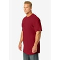 thumbnail image 3 of Boulder Creek by KingSize Men's Big & Tall Heavyweight Longer-Length Crewneck T-Shirt, 3 of 3