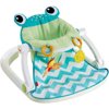 Fisher-Price Sit-Me-Up Floor Seat with 2-Linkable Toys, Citrus Frog
