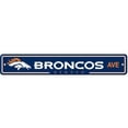 thumbnail image 1 of Fremont Die NFL Denver Broncos Team Sign, 4"" x 24"", Street Sign, 1 of 1