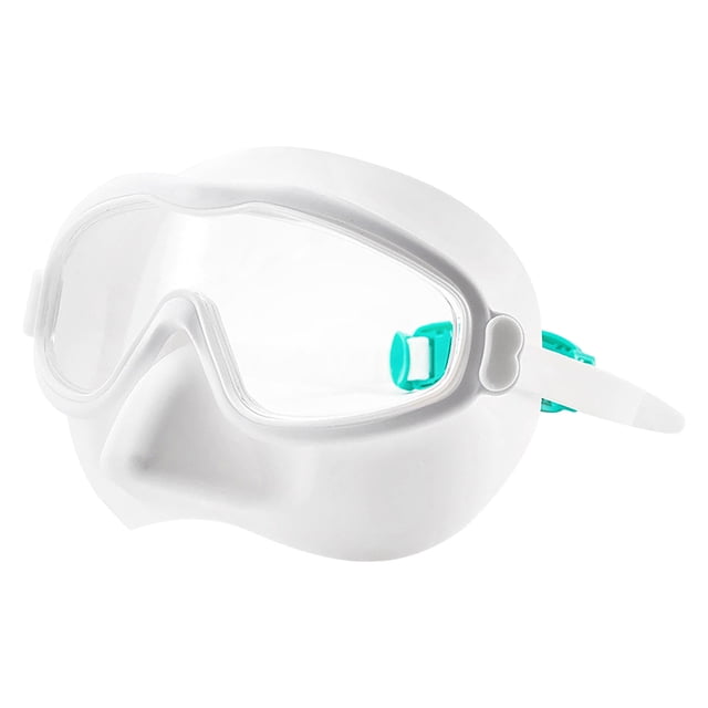 Deeceymbur Adult Large Frame Swimming Goggles Anti Fog HD Lens Wide View Diving Mask for Pool Beach Snorkeling