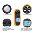 thumbnail image 3 of Eigraketly Anemómetro de mano 2 en 1, aire acondicionado, volumen de velocidad del viento Digital con Sensor de retroiluminación, Mini medidor de Accesorios para bloques patrón Eigraketly TO011036-01, 3 of 6