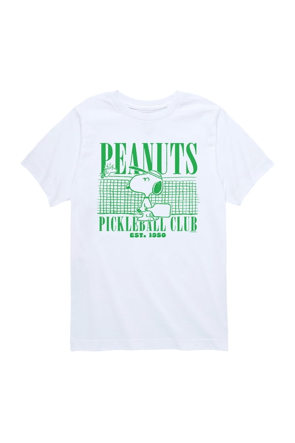 - Pickleball Club - Youth Boys Short Sleeve Graphic T-Shirt