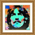 thumbnail image 2 of Stephen Chambers 26x26 Gold Ornate Wood Framed With Double Matting Wall Art Titled - George Harrison Green, 2 of 6