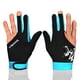 thumbnail image 5 of Guantes de billar de tres dedos elásticos para hombre y mujer, guantes de billar fitness, 5 of 5