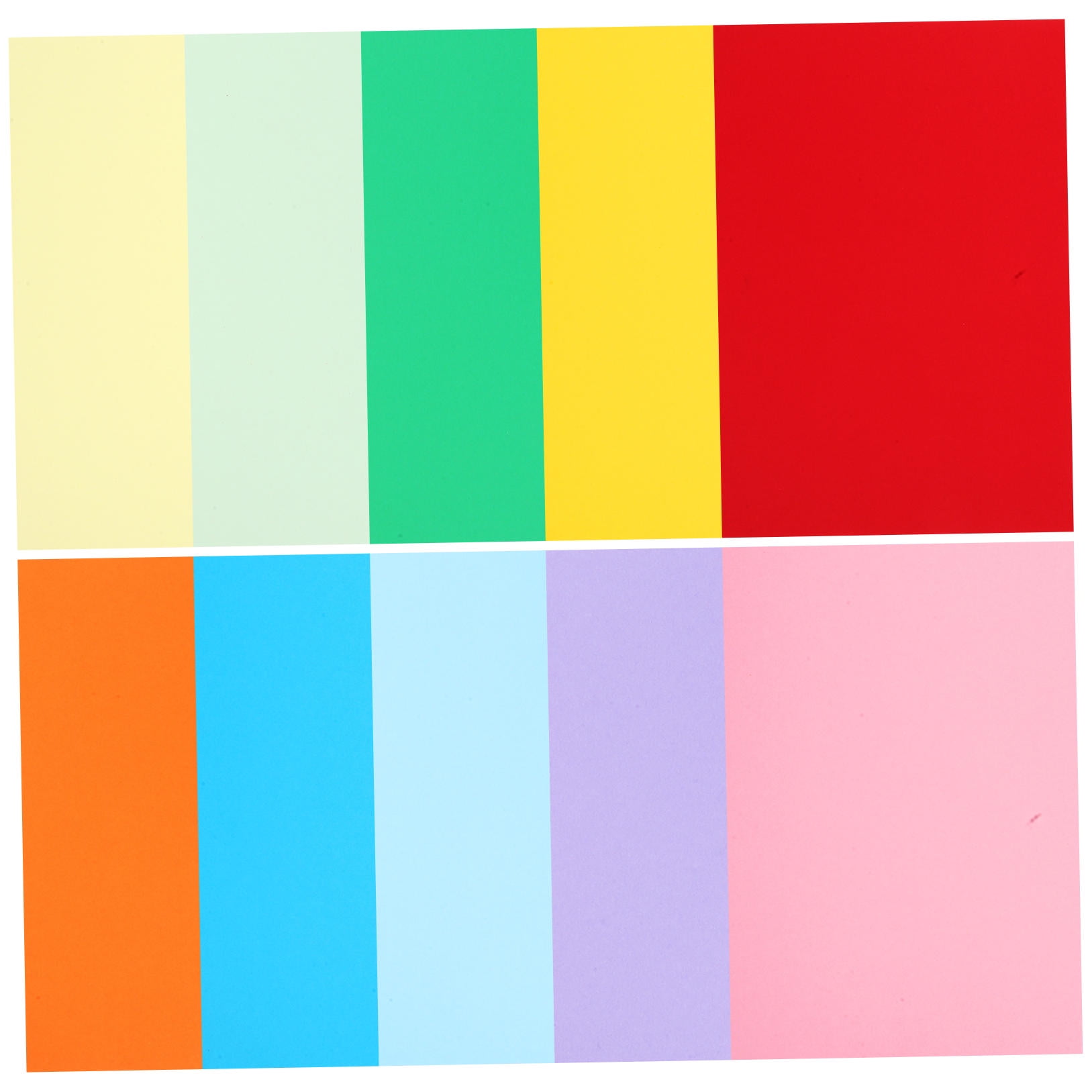 SWETRACE 250gsm Colored Cardstock Paper 50 Sheets for New Year, Birthdays, Holidays, and Special Event Crafts