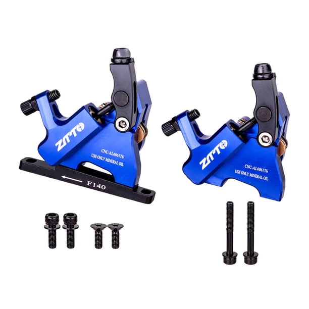 Freno de bicicleta ZTTO Freno de disco de aceite para bicicleta ZTTO, Kit de freno de disco hidráulico MTB, pinzas de freno delanteras y traseras CNC para bicicleta de montaña, bicicleta de carretera ZTTO Freno de bicicleta