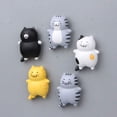 thumbnail image 2 of 5 piezas de imanes magnéticos NQ para refrigerador forma de gato y animal decoración para niños, 2 of 5