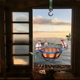 thumbnail image 5 of Hanging Hummingbird Feeder with 3 Glass Bottles, Outdoor Multicolor Bird Feeder with Flower Basket, Portable Nectar Feeder for Garden Patio Yard Decor, 5 of 6