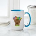 thumbnail image 4 of CafePress - Easter Basket Large Mug - 15 oz Ceramic Large White Novelty Mug, 4 of 4