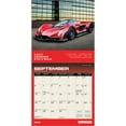 thumbnail image 4 of Supercars 2026 7 X 14 Inch (Hanging) Monthly Mini Wall Calendar, (Paperback), 4 of 9