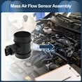 thumbnail image 3 of Conjunto de Sensor de Flujo de Aire Masivo Unique Bargains No.9204425 MAF para Opel Astra H 2005-2009 Plástico Metal 1 Pc, 3 of 6