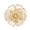 Yellow, variant on Blarkrus Button Covers 1 Pack, Decorative Shirt Button Covers with Bronze Rhinestone, for Shirts Blouses and Diy Sewing, White
