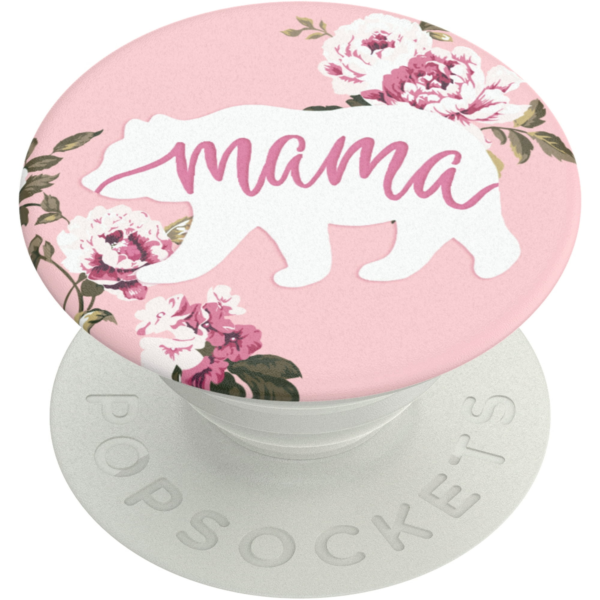 Popsockets Grip with Swappable Top for Cell Phones, PopGrip Mama Bear