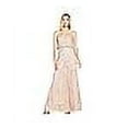 thumbnail image 3 of Adrianna Papell Robe Blouson Longue à Perles pour Femme, Taupe/rose, 2, 3 of 4