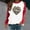 #07 Red, variant on HOOJT Halloween Sweatshirts for Women Oversized Loose Long Sleeve Shirts Fall Round-Neck Blouses Cute Funny Printed Sweaters Crewneck Pullover Top Halloween Costumes
