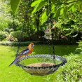thumbnail image 2 of Explosion Suspension Metal Bird Feeder Outdoor Feeder Pet Bird Bird Feeder Bird Feeder, 2 of 5