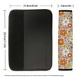 thumbnail image 5 of Renewold Car Seat Belt Pads Harness Pads for SUV Truck Vans Sedans Protect Shoulder Seat Belt Covers for Women Men, 2 Pack, Abstract Hippie Floral, 5 of 6