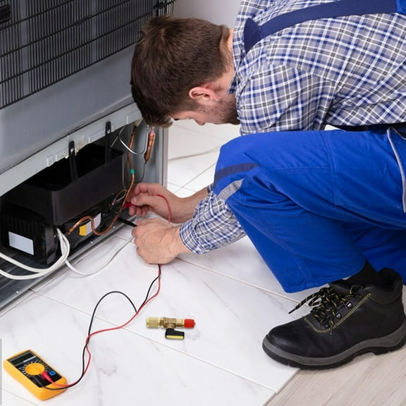 GARVALON 1Pack One-Way Valve for Refrigerator Parts in Blue 2.75X1.38X1.18in