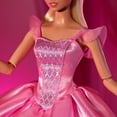 thumbnail image 4 of Poupée Barbie Signature Vœux de ballet, poupée mode de collection en tutu rose satiné, 4 of 6