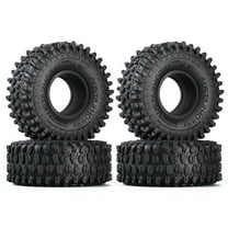 Rubber 2.2" Terrain Wheel Tire Fits for 1/10 RC Crawler Truck Axial SCX10 RR10 Wraith