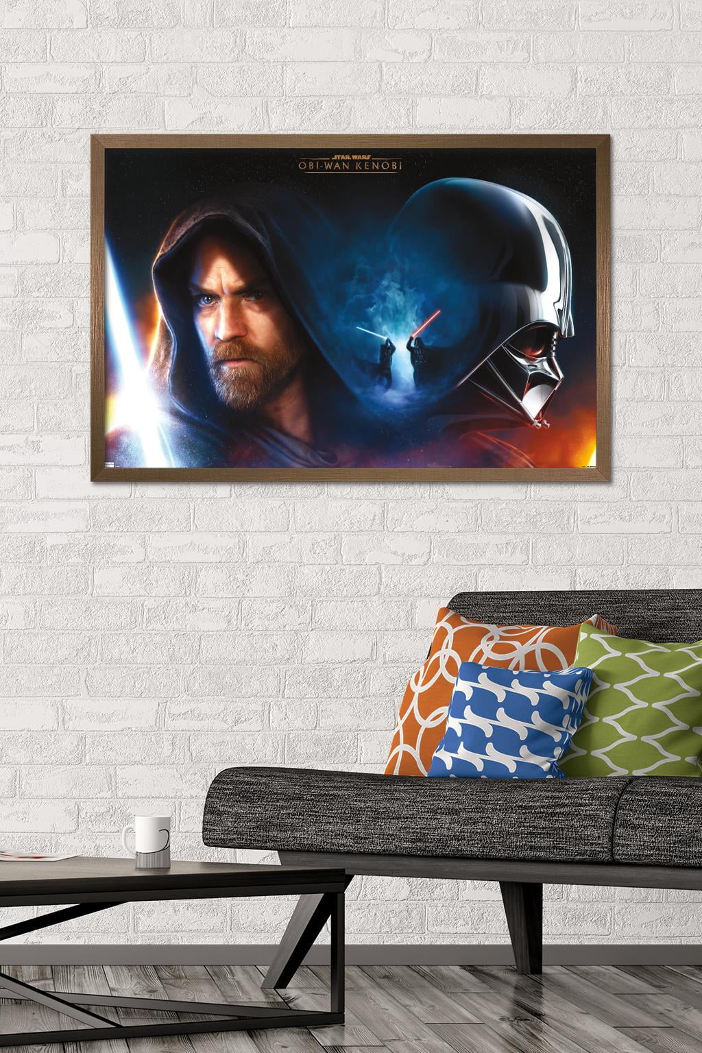 Star Wars: Obi-Wan Kenobi - Feature Wall Poster, 22.375" x 34" Framed