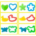 thumbnail image 3 of Ensemble de Jouets Pâte 20 Pcs Forme Animale Assortie Outil de Jeu Argile Pâte, 3 of 7