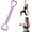 Purple, variant on Figure 8 Resistance Bands Exercise Bands for Women, 2026 New Resistance Band with Handles for Working Out, Elastic Ropes for Arm Back Shoulder Stretching Training