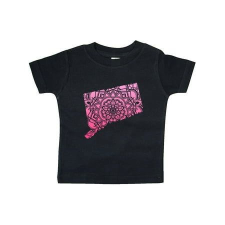 

Inktastic Connecticut Silhouette Mandala Gift Baby Boy or Baby Girl T-Shirt