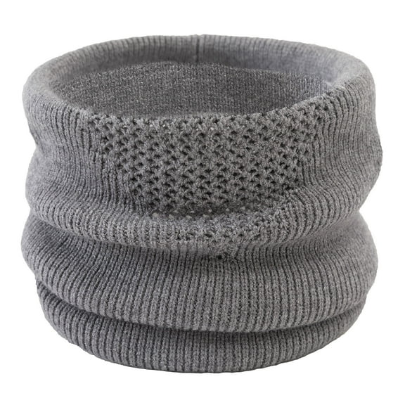 Winter Solid Color Knitted Neck Gaiter For Men And Women Neck Warmer Windproof Ski Mask Face Scarf for Cold Weather Outdoor Sports Breathable Soft Travel Scarf Lightweight Neck Protector