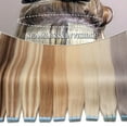 thumbnail image 3 of SEGO Human Hair Tape In 100% Human Hair Extensions 20Pcs 50g/pack Straight Seamless Skin Weft Full Head Double Sided Tape Hair, 3 of 9