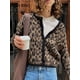 thumbnail image 5 of Cárdigan de punto con cuello redondo para mujer, suéter de manga larga con botonadura única, ajustado, dulce, a la moda, para otoño, 2024, 5 of 5