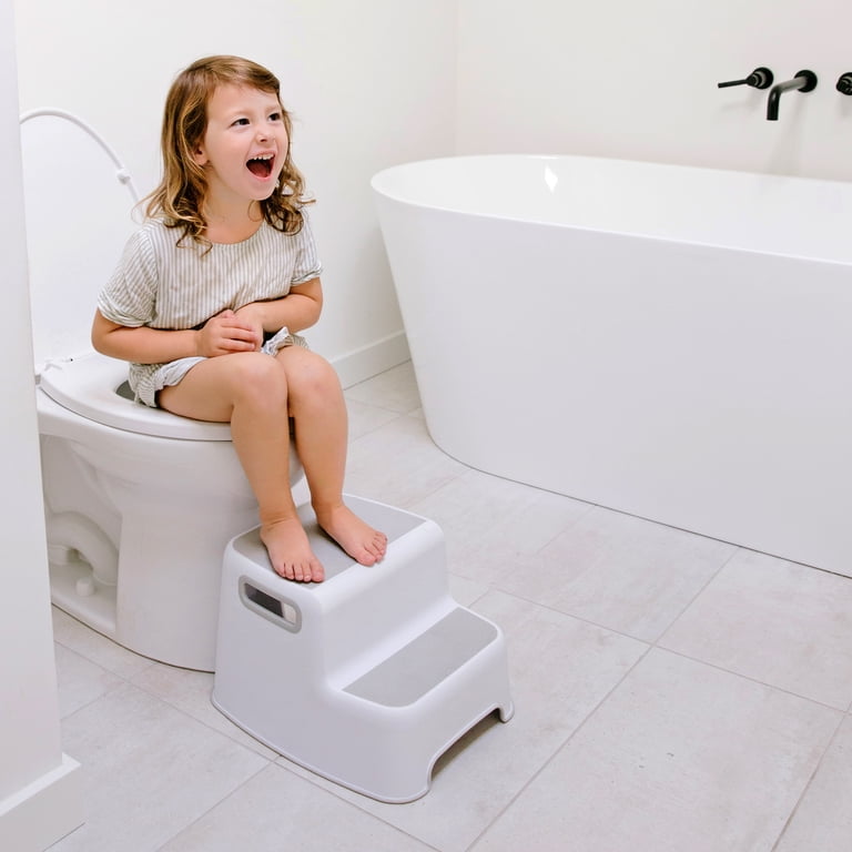 Ubbi Wide 2 Step Stool for Kids, Slip Resistant photo 4