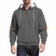 thumbnail image 2 of pstuiky camisas de hombre de manga larga, Blusa informal y moderna de color liso con capucha y botones de manga larga para hombre top de hombre xl, 2 of 9