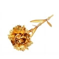 thumbnail image 2 of ERTZAE Mothers Day Flowers Gifts,Gold 10.24" 24K Gold Dipped Carnation,Flower Gifts From Daughter Son,Gifts For Mom Wife Girlfriend Grandma Teacher,Birthday Anniversary Valentines Day&nbsp;Gifts, 2 of 5